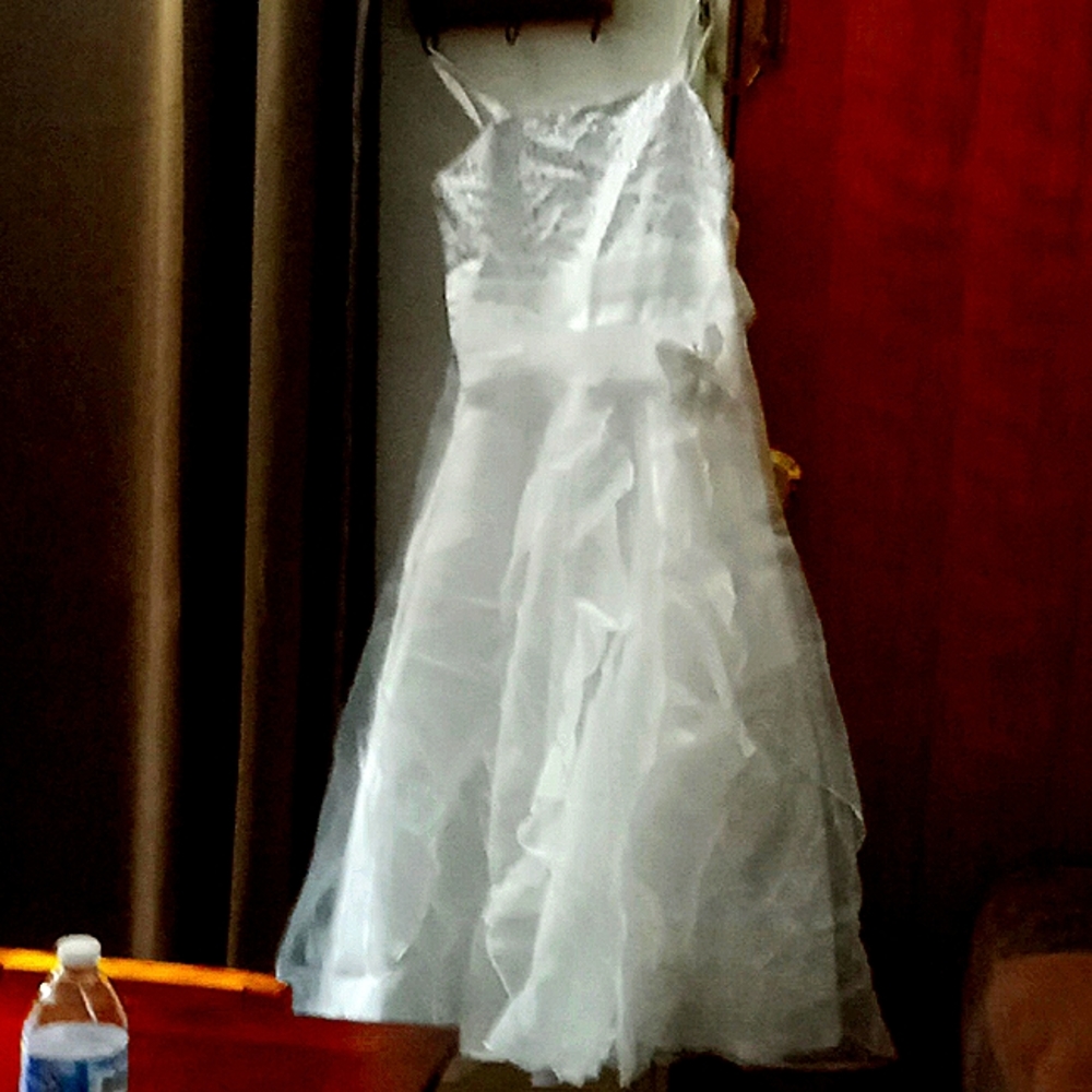 A first Sunday white dress size 12 for kids